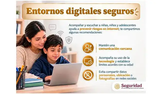 Estudiantes usando dispositivos digitales durante el regreso a clases
