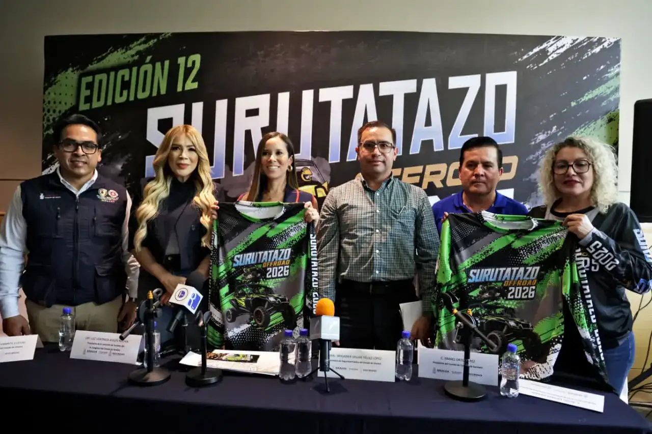 Presentación del Surutatazo Off Road 2026 en Culiacán, Sinaloa