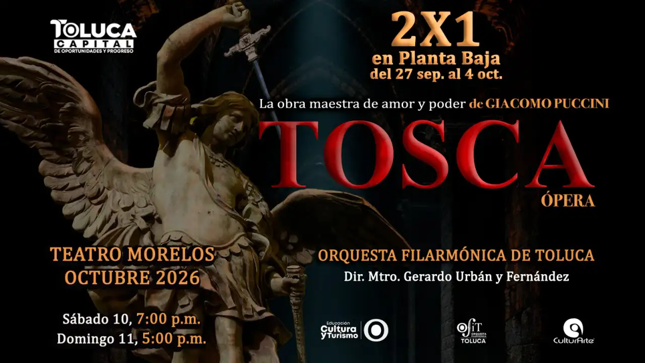 Teatro Morelos de Toluca durante una presentación artística