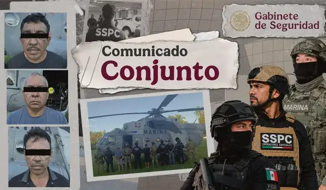 Operativo de seguridad en la costa de Michoacán con presencia de autoridades federales