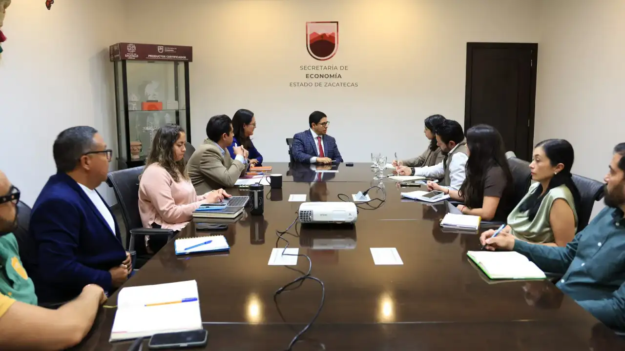 Reunión de trabajo entre funcionarios de Zacatecas y representantes de la Cámara Nórdica de Comercio