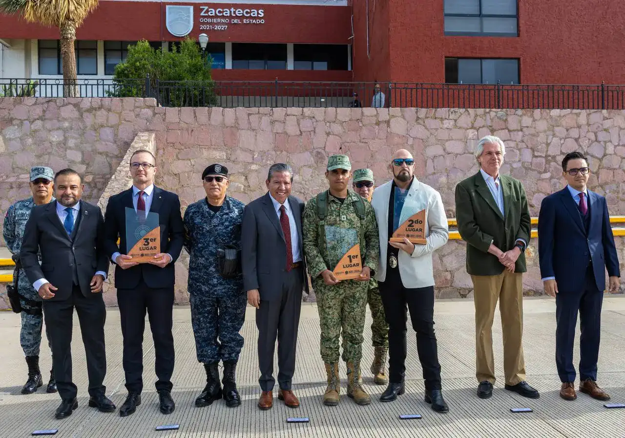 Ceremonia de premiación del Torneo Internacional de Tiro en Zacatecas