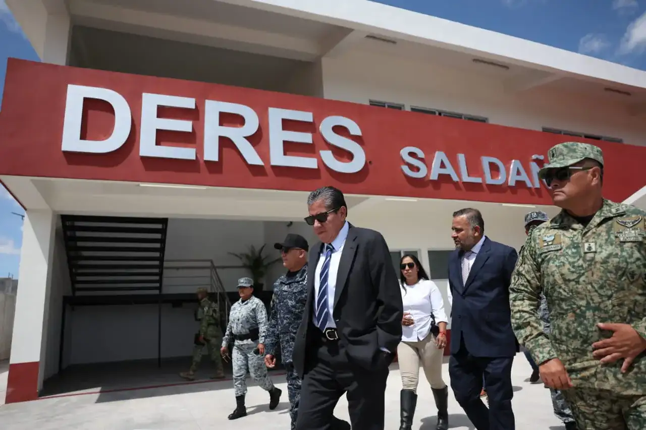 Instalaciones del Destacamento Regional de Seguridad en Saldaña, Pinos, Zacatecas