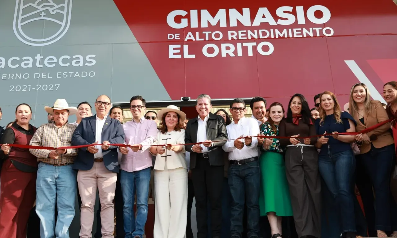 Gobernador de Zacatecas durante el foro ciudadano en El Orito