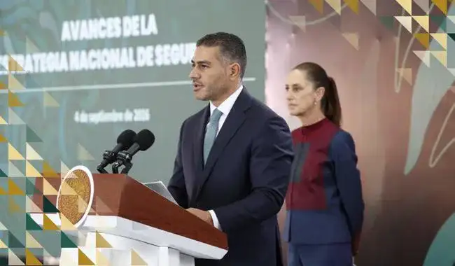 Conferencia de prensa del Gabinete de Seguridad en Zacatecas