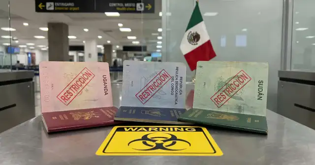 Imagen editorial de apoyo para la nota: México restringe ingreso a viajeros de tres países por alerta de ébola rumbo al Mundial