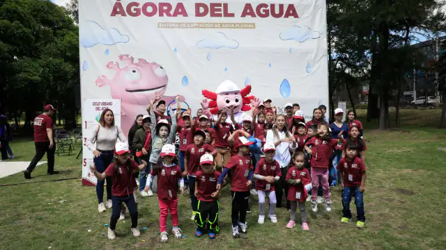 Niños participan en taller de cuidado del agua durante curso Hidro Detectives en Naucalpan