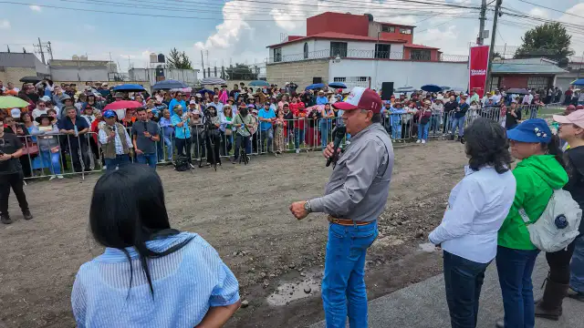 Obras de rehabilitación en la calle Ignacio Rayón en Toluca