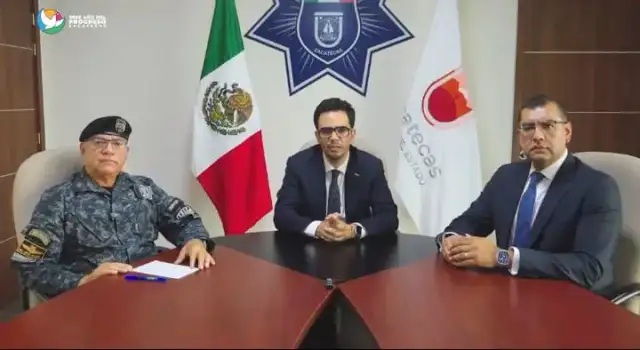 Operativo policiaco en Fresnillo, Zacatecas