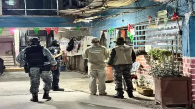 Autoridades y colectivos durante un operativo de búsqueda en León, Guanajuato