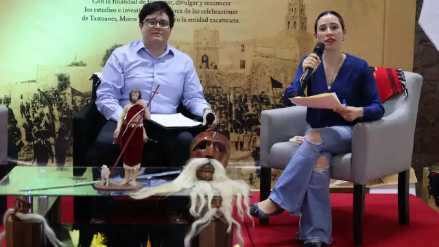 Personas durante la celebración de las Morismas de Bracho en Zacatecas