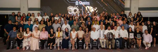 Ceremonia conmemorativa por el 30 aniversario del CECyTE Quintana Roo