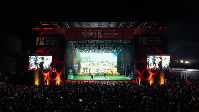 Público en un recinto cultural durante una actividad del Festival Internacional Cervantino