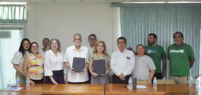 Firma de convenio entre autoridades educativas y de inclusión en Baja California Sur