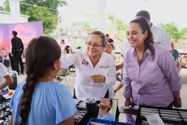 Corredor de la Salud en parque Satélite de Altamira, Tamaulipas