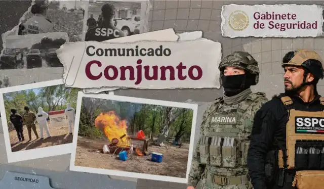 Operativo de seguridad en una zona rural de Sinaloa