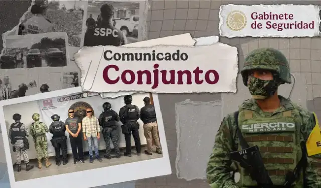 Fuerzas federales y estatales durante un operativo en Suchiapa, Chiapas