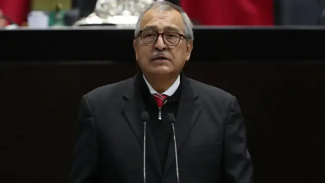 Diputado Pedro Vázquez durante sesión en la Cámara de Diputados