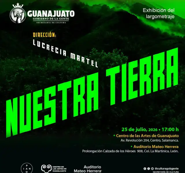 Cartel del documental Nuestra Tierra de Lucrecia Martel