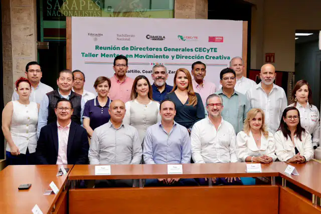 Reunión de directores de educación media superior en Saltillo