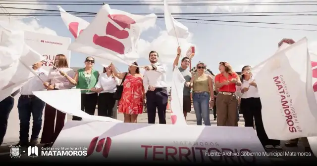 Obras de drenaje sanitario en Matamoros