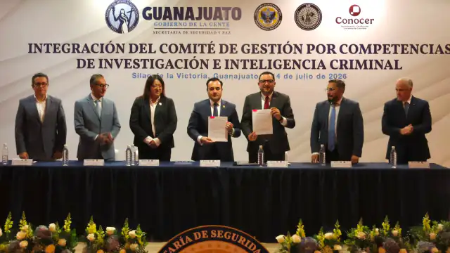 Reunión del Comité de Gestión por Competencias de Investigación e Inteligencia Criminal en Guanajuato