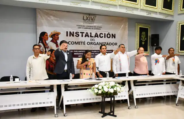 Reunión de instalación del Comité Organizador del Primer Parlamento Indígena y Afromexicano en Guerrero