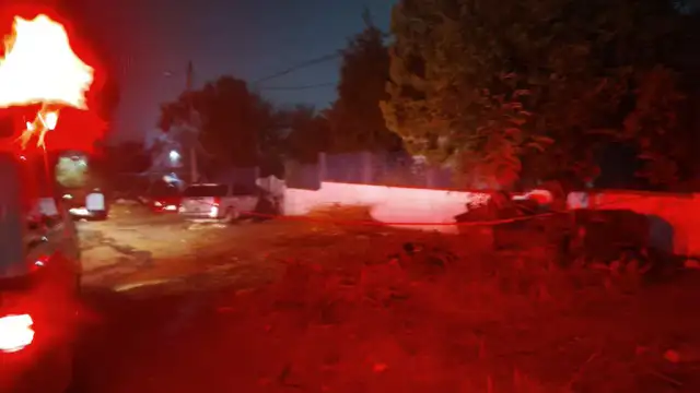 Personal de emergencia durante la atención de reportes por lluvia en Reynosa