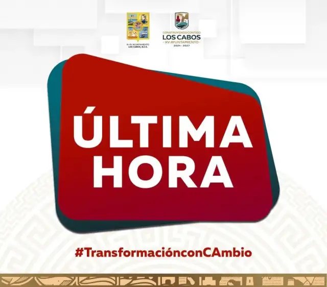 Calles de Los Cabos durante la evaluación de Protección Civil tras las lluvias
