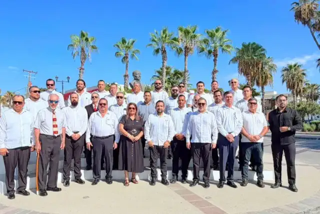 Ceremonia cívica en honor a Benito Juárez en Los Cabos