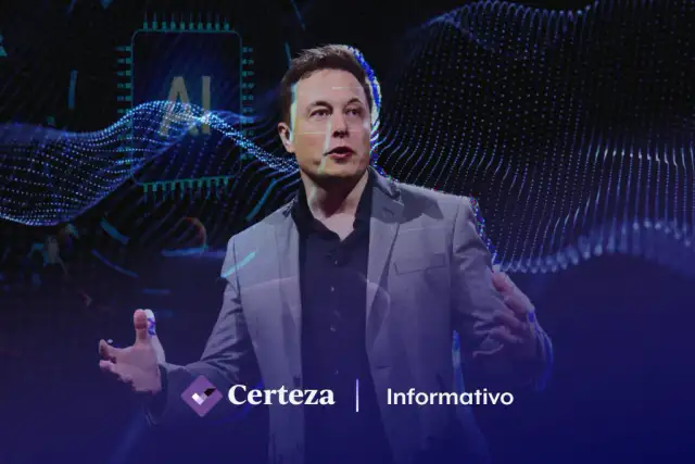 Elon Musk durante una conversación pública sobre inteligencia artificial y robots
