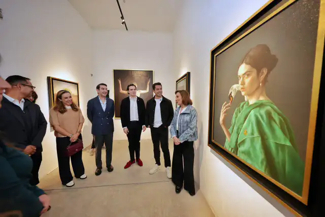 Inauguración de la exposición de Manuel Lomelí en el Museo M108 de Querétaro