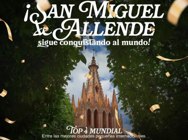 Vista panorámica de San Miguel de Allende con su arquitectura colonial