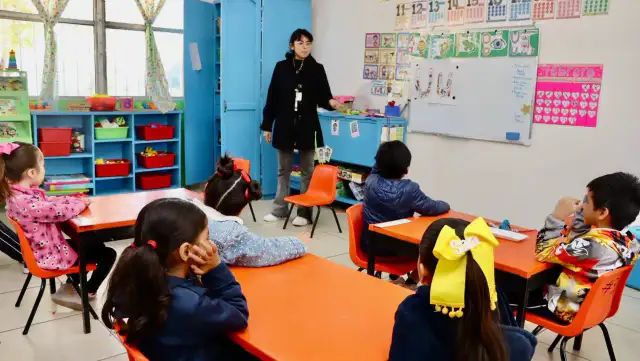 Docentes en un taller de capacitación sobre prevención de violencia escolar