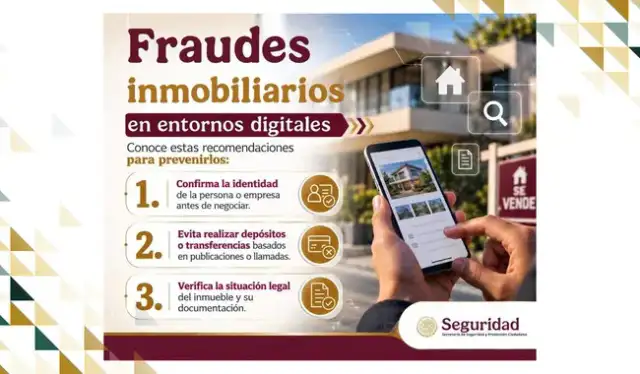 Persona revisando una oferta de inmueble en un dispositivo móvil