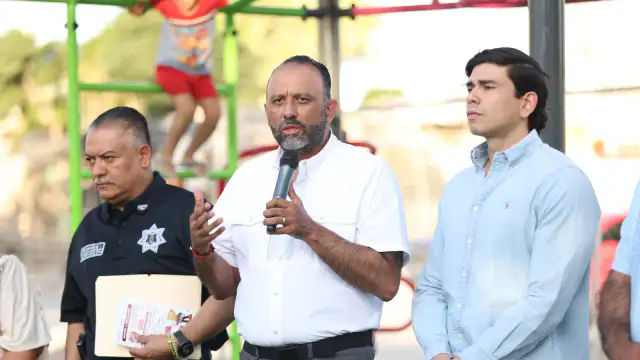 Parque Indios Mártires renovado con juegos infantiles y áreas verdes en Ciudad Juárez