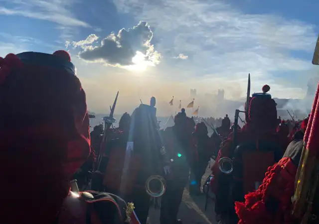 Cartel del foro Tastoanes, Moros y Cristianos en Zacatecas