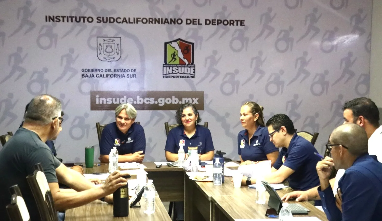 Reunión de INSUDE con direcciones municipales del deporte en Baja California Sur