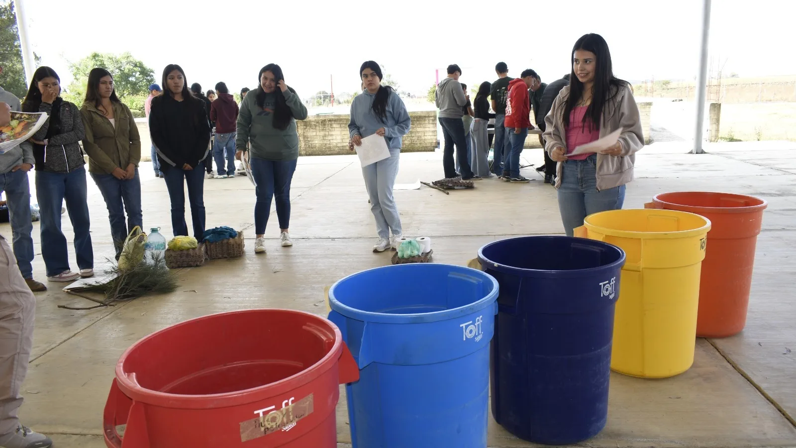 Taller de separación de residuos en escuela de Zacatecas