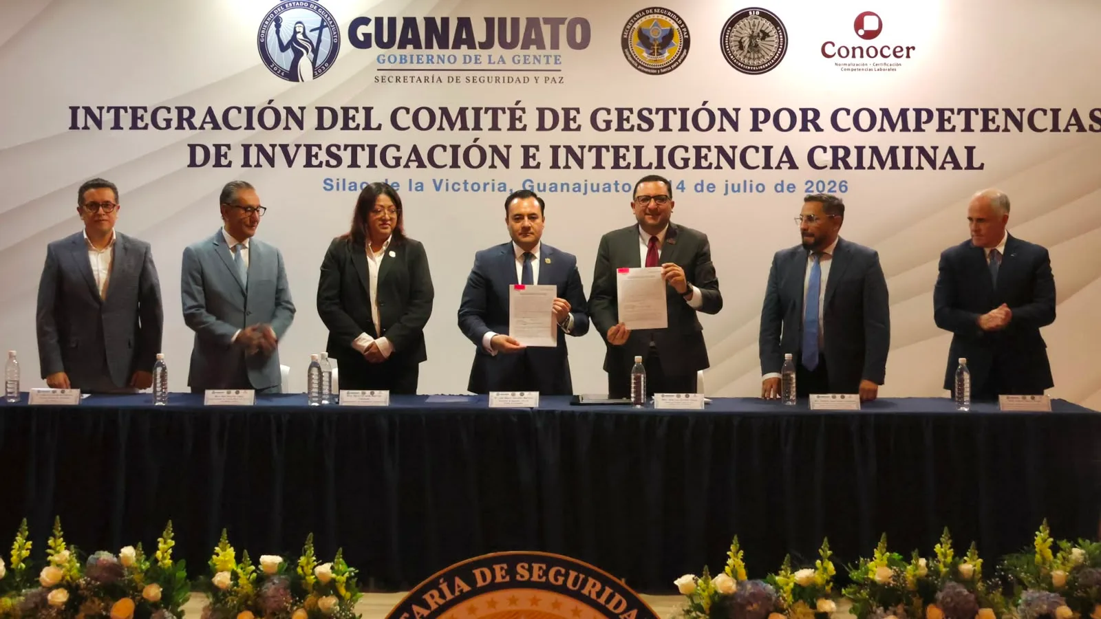 Reunión del Comité de Gestión por Competencias de Investigación e Inteligencia Criminal en Guanajuato