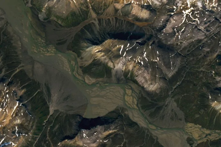 Imagen satelital del acertijo de julio 2026 de la NASA