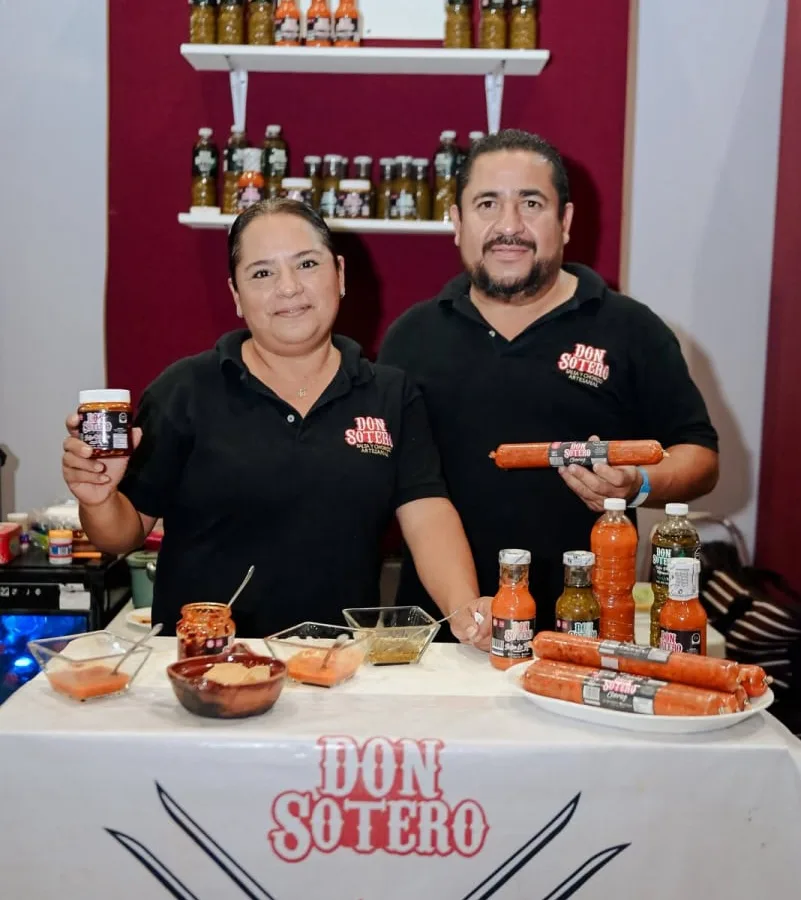 Logotipo del programa Hecho en Tamaulipas sobre fondo blanco