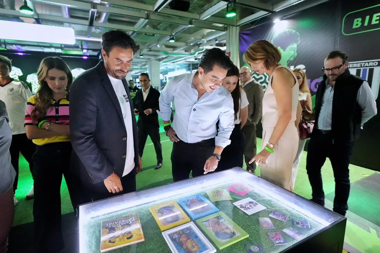 Inauguración de la exposición interactiva Big Bang Gol en el Centro Educativo y Cultural Manuel Gómez Morín