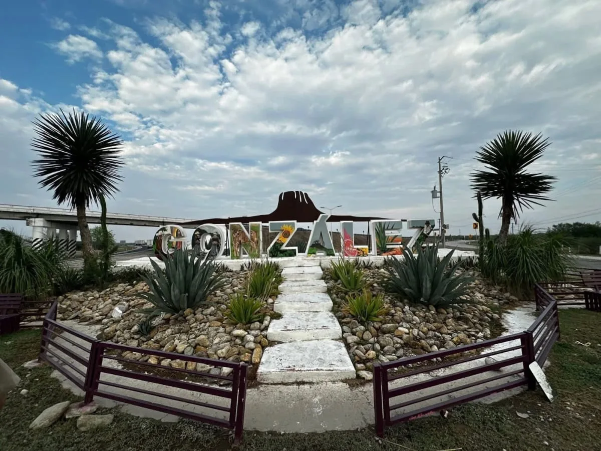 Vista panorámica del centro histórico de Hidalgo, Tamaulipas